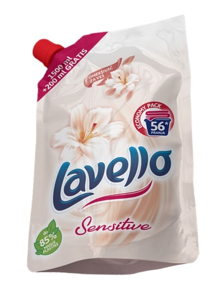 Lavello Omekšivač za veš Sensitiv, 1,5l+0,2l