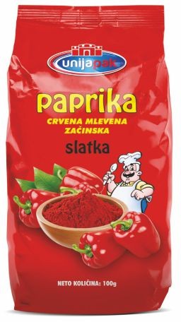 Unijapak Slatka paprika Crvena, Mlevena, 100g