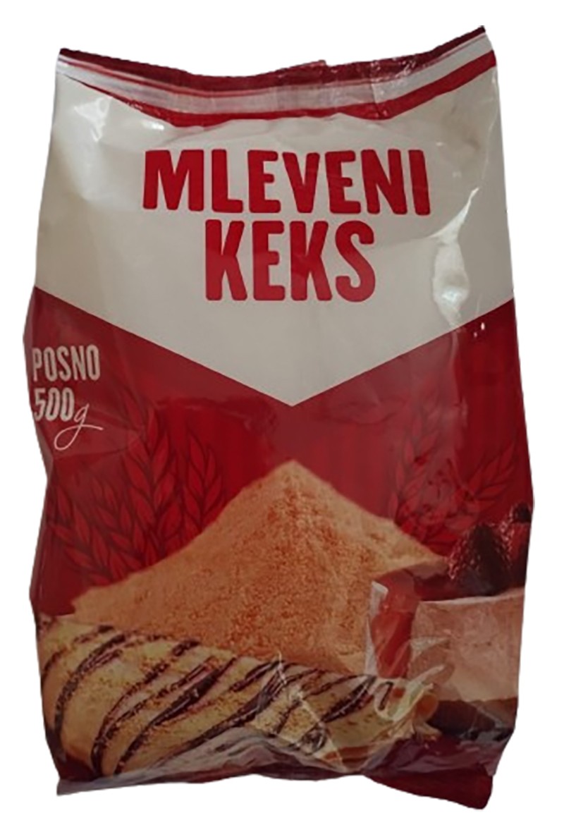 Mleveni keks, 500g