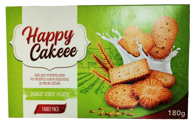 Keks Happy cake, 180g