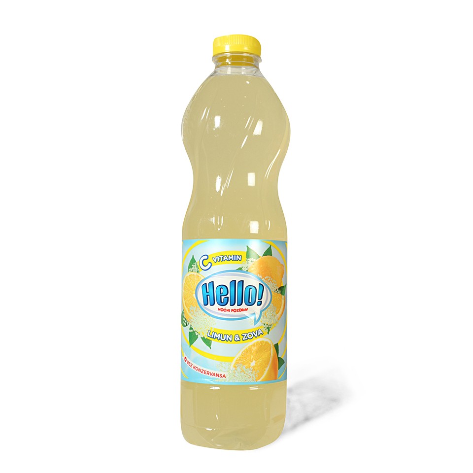 Hello Voćni sok, Limun i zova,1.5l