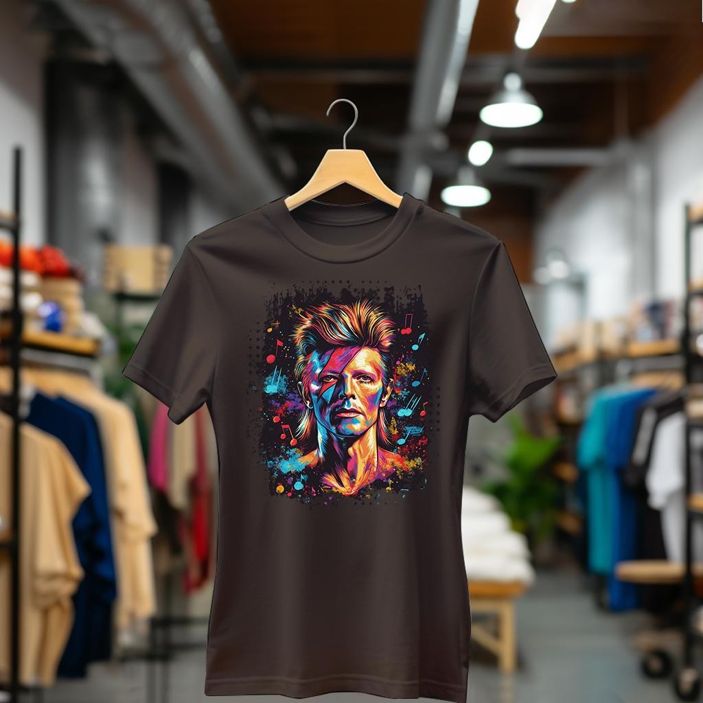 Camiseta Majica sa štampanim printom Cam 799, Ženska, Čokolada