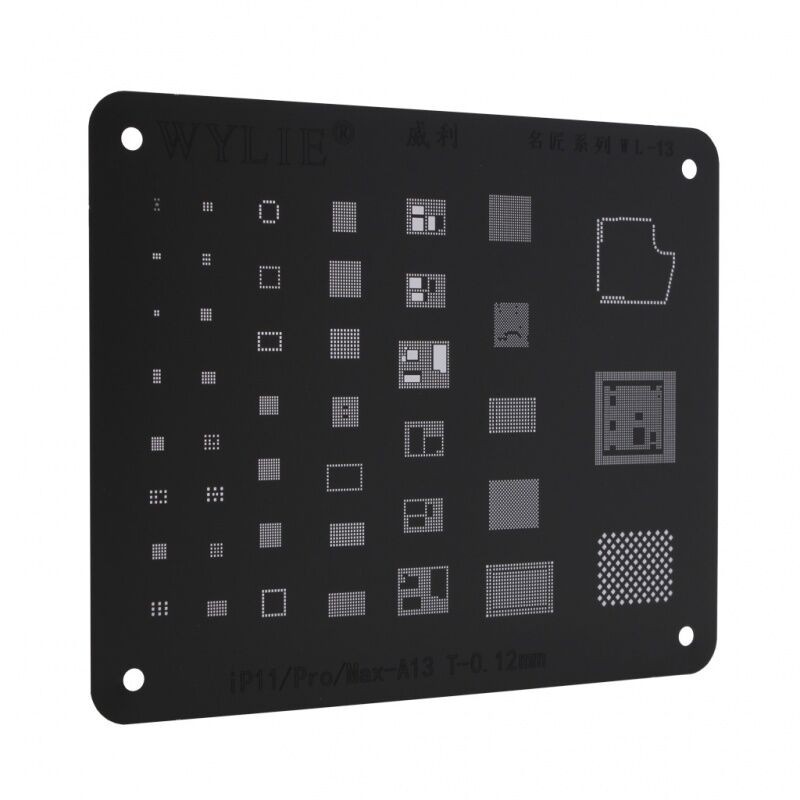 Wylie Šablon za BGA kuglanje za iPhone 11/Pro/Max
