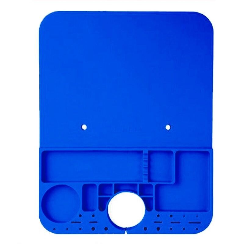 Silikonska podloga za mikroskop RL-004P, Plava