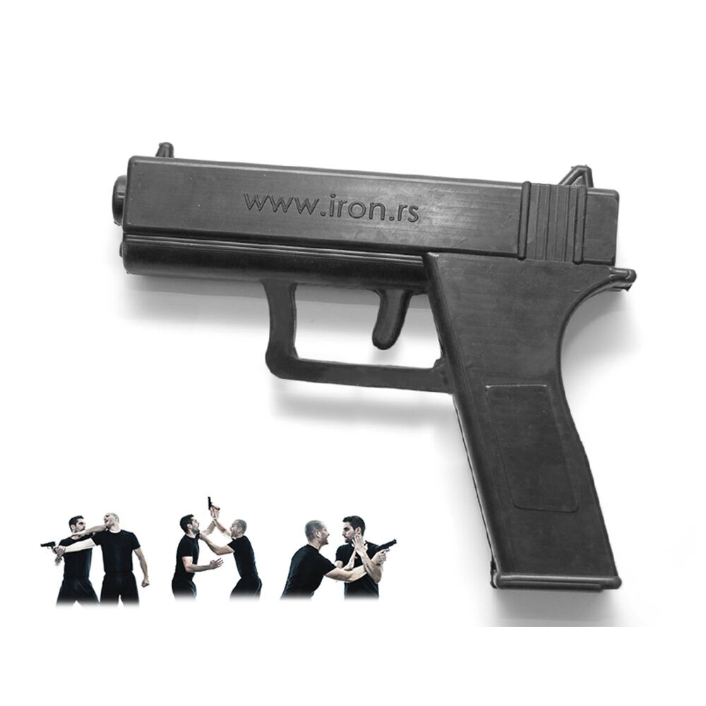 Iron Sport Gumeni pištolj za vežbe samoodbrane i trening