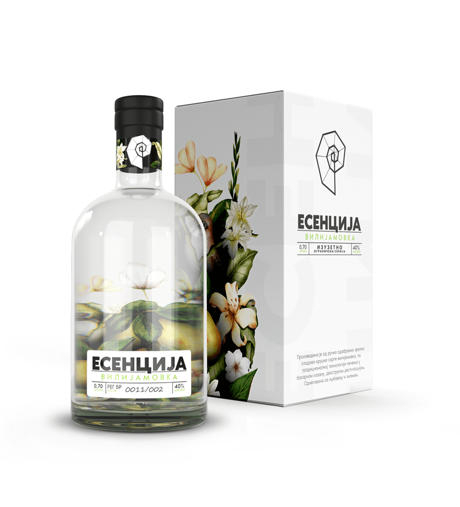 Esencija Rakija Vilijamovka 40% vol, 700ml