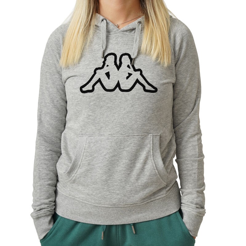 Kappa Ženski duks Logo Zeleril, Sivi