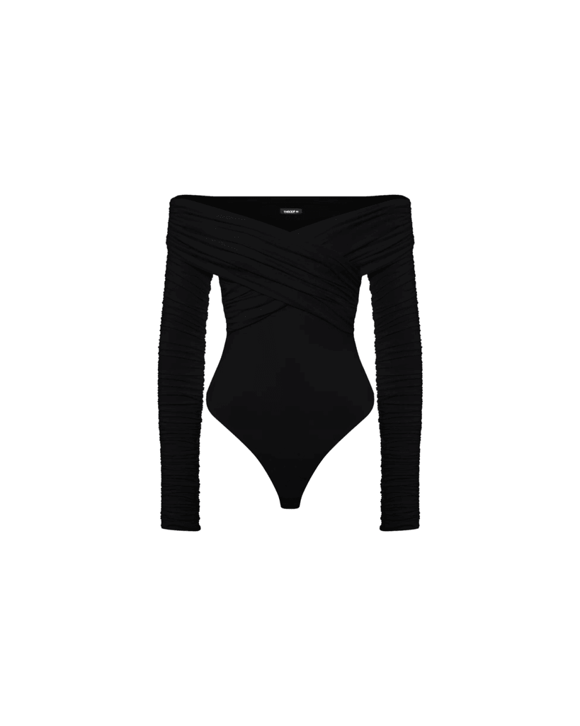 Embody Ženski bodi Elly, Crni