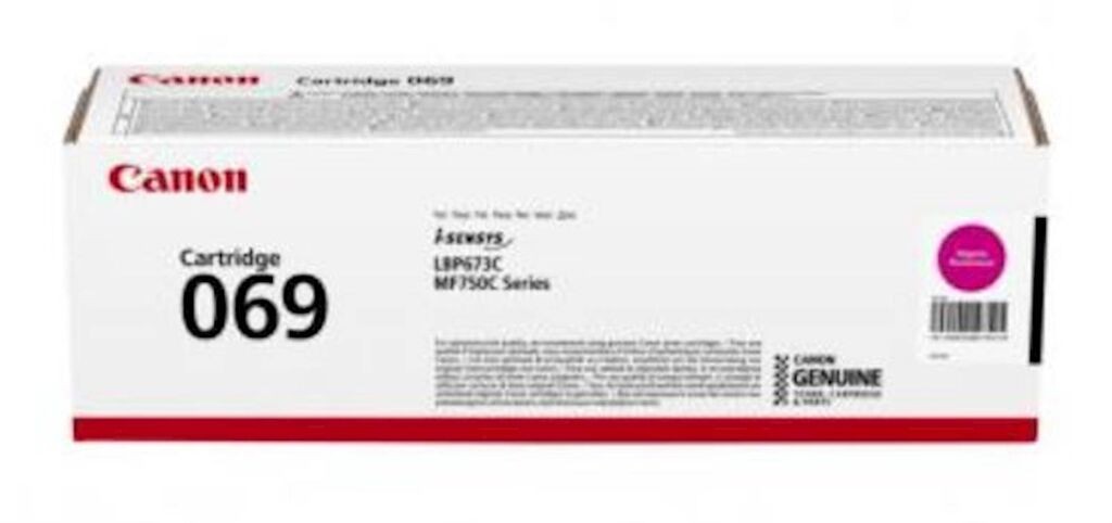 Canon toner CRG069M, za LBP673, MF752, MF754, za 1900 stranica, magenta