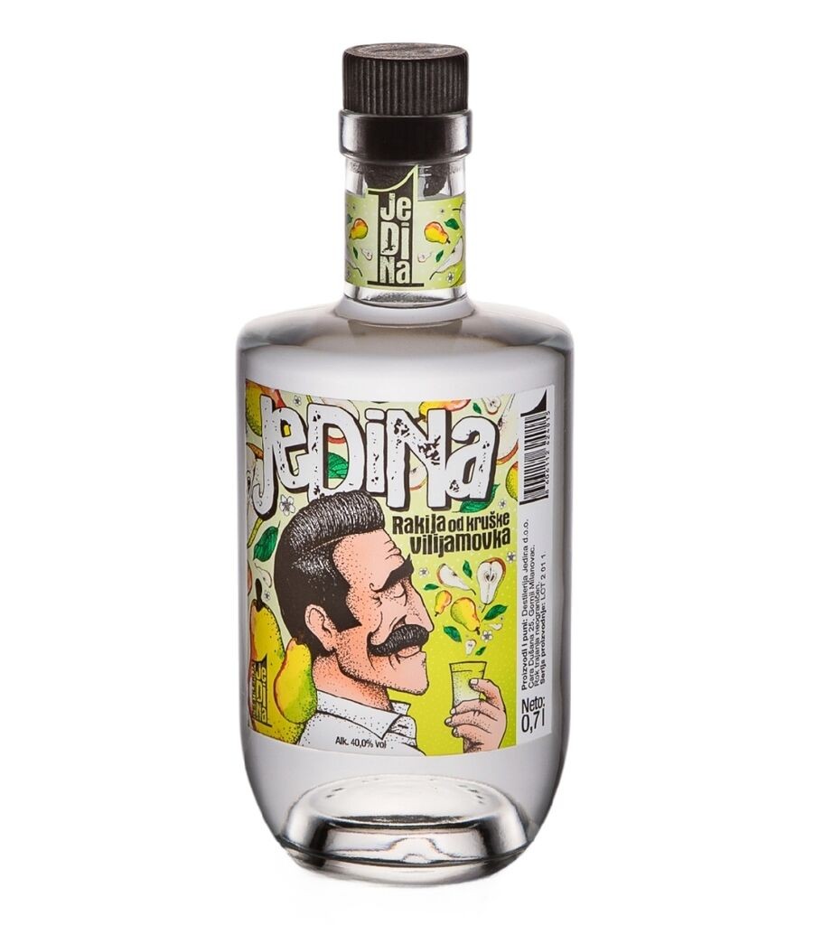 JeDina Rakija Vilijamovka 40% vo, 700ml