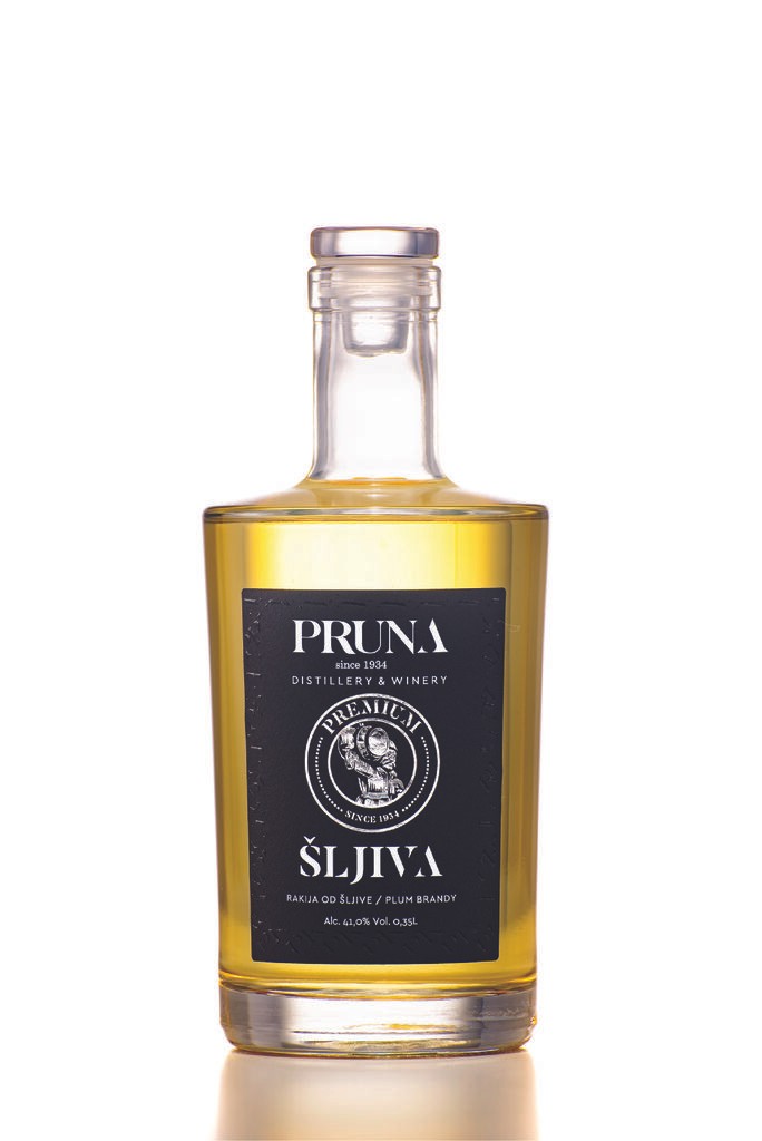 Pruna Rakija Šljiva Premium 41%, 350 ml