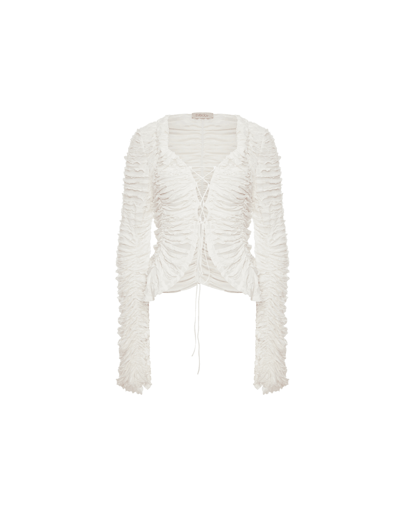 Embody Ženska bluza Aurora, Bela