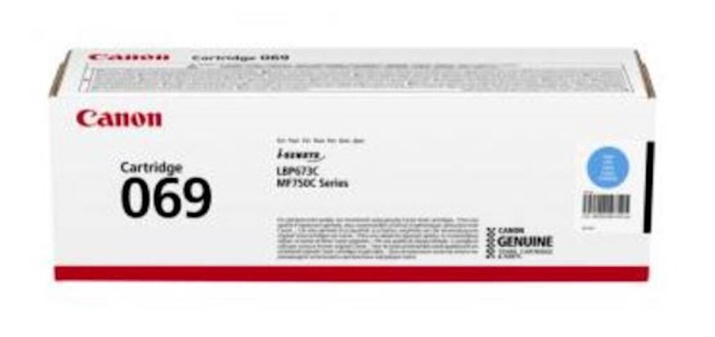 Canon toner CRG069C, za LBP673, MF752, MF754, za 1900 stranica, ciјan