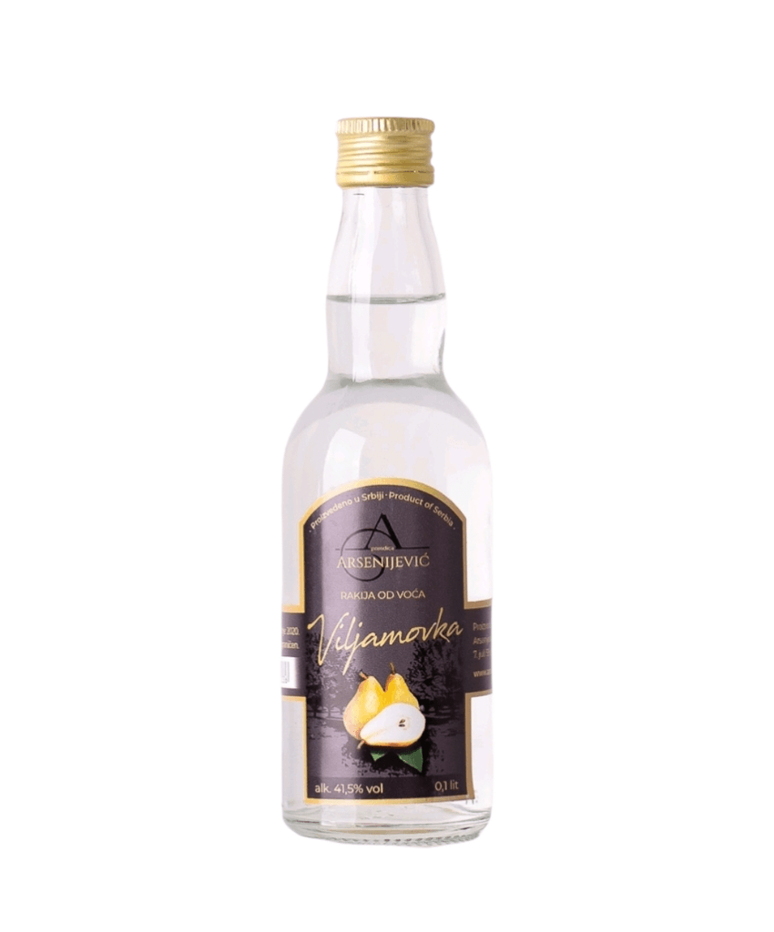 Arsenijević Rakija Vilijamovka 42% vol, 100ml