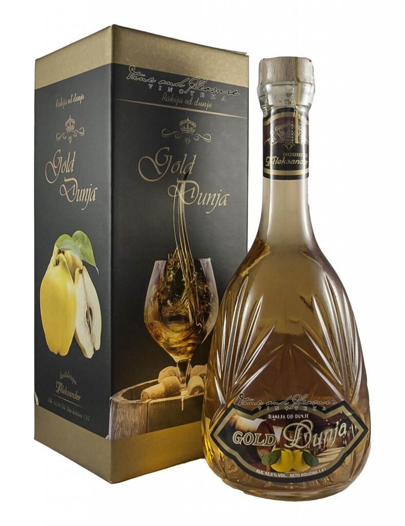 Aleksandar Rakija Gold Dunja, 1 l