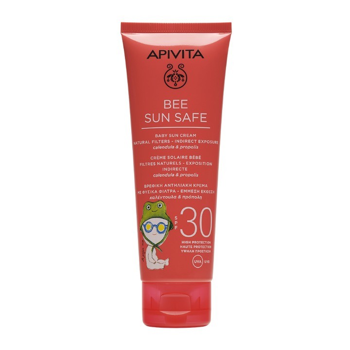 APIVITA Bee sun safe krema za bebe SPF30, 100ml