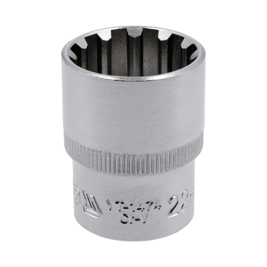 YATO Nasadni ključ, 1/2", 12ug- 22mm