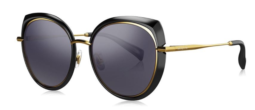 BOLON Ženske sunčane naočare 0BS6066 C10 00, Polarizovane, Crne