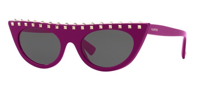 VALENTINO Ženske naočare za sunce VA4018 501787 50, Ljubičaste