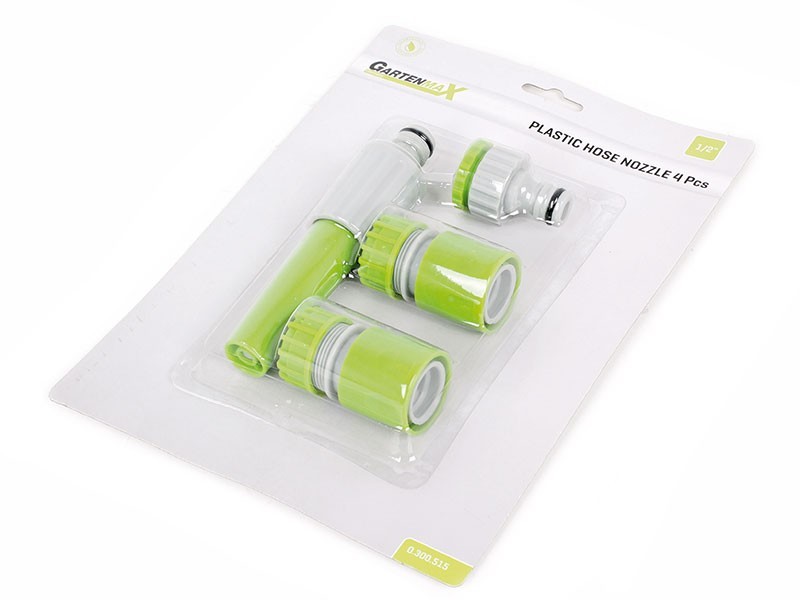 GARTENMAX Ravni pištolj za crevo, 1/2", 4 komada