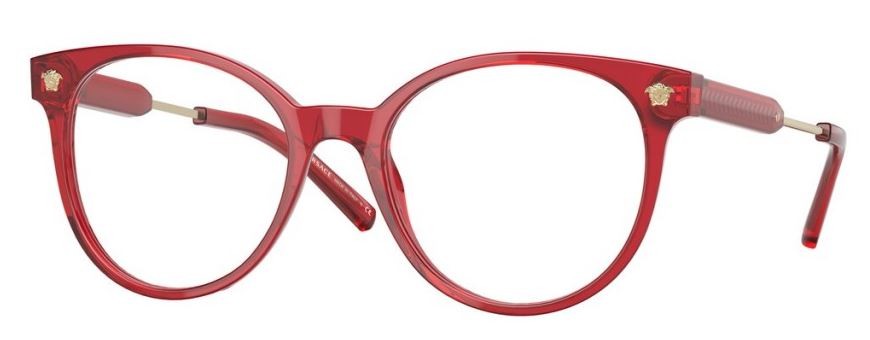 VERSACE Okvir za naočare 0VE3291 5280 51, Ženski, Crveni