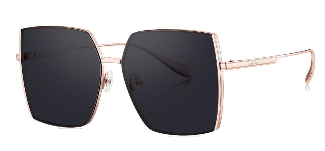 BOLON Ženske sunčane naočare 0BS7163 C30 00, Polarizovane, Crne