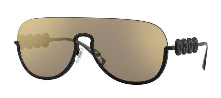 VERSACE Ženske naočare za sunce 0VE2215 12615A 39, Crne