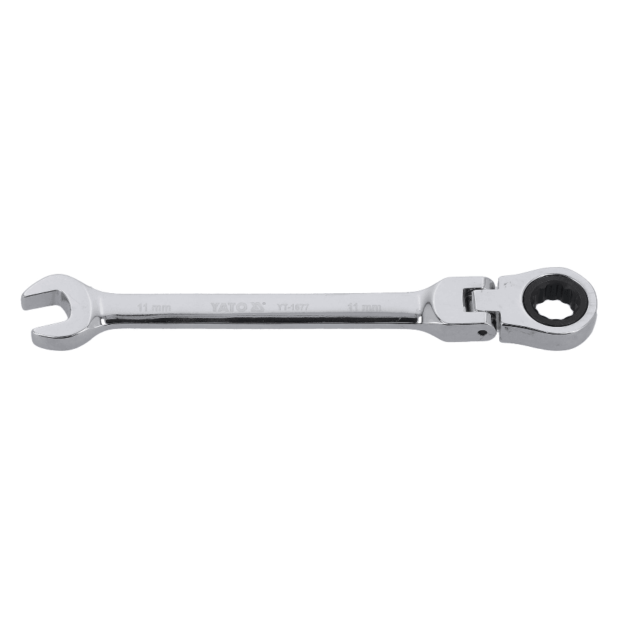 YATO Brzi viljuškasto-okasti ključ, 11mm, Zglobni