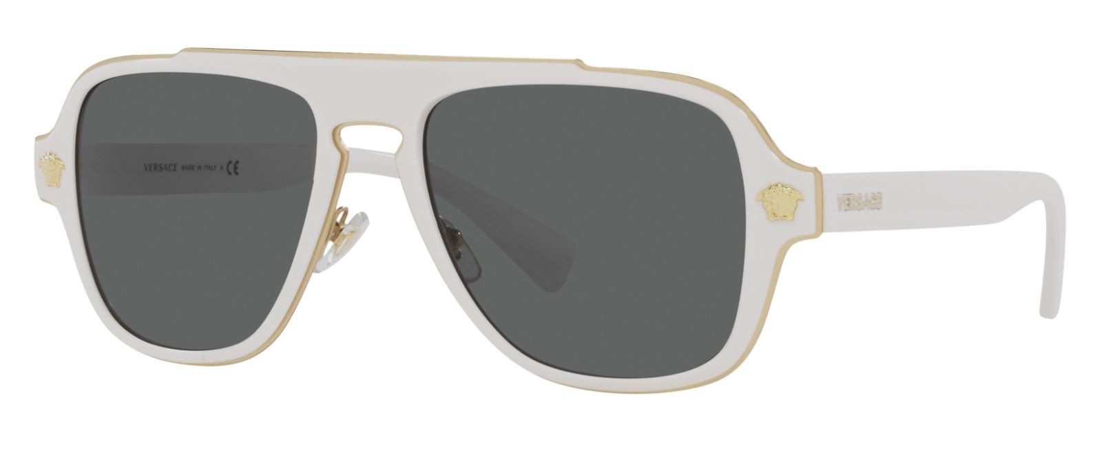 VERSACE Ženske naočare za sunce 0VE2199 100287 56, Bele