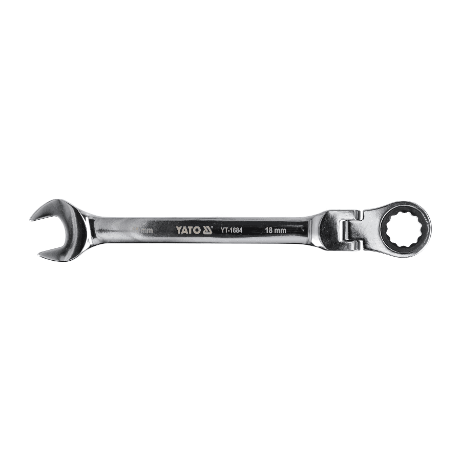 YATO Brzi viljuškasto-okasti ključ, 9mm, Zglobni