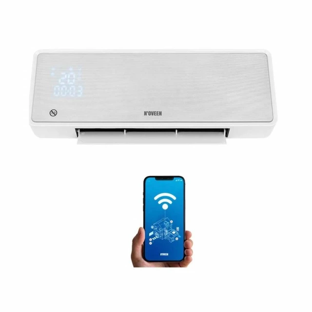 Noveen Zidna grejalica HC3299, Smart kontrola, Grejanje/Hlađenje, Tajmer, Bela