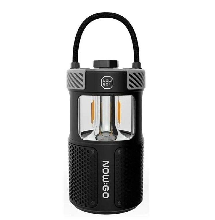 Nowgo Lampa zvučnik i powerbank NOWGOF1GN, 20W, Crni