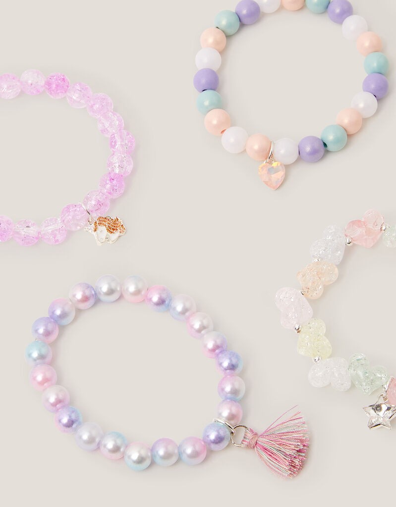 Monsoon Children Set narukvica Treat, 4 komada, Šareni