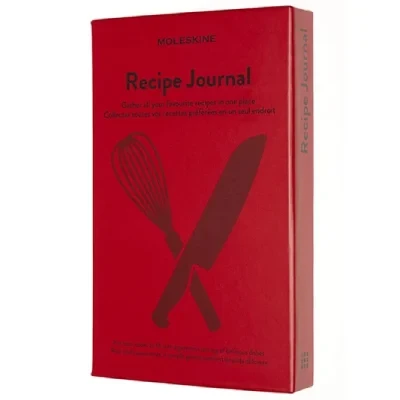 Moleskine Sveska za recepte, Crvena