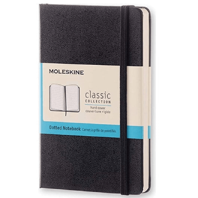 Moleskine Sveska Classic, Dotted Paper, Plava