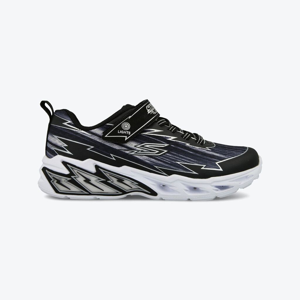 Skechers Patike za dečake Light storm, Crno-bele