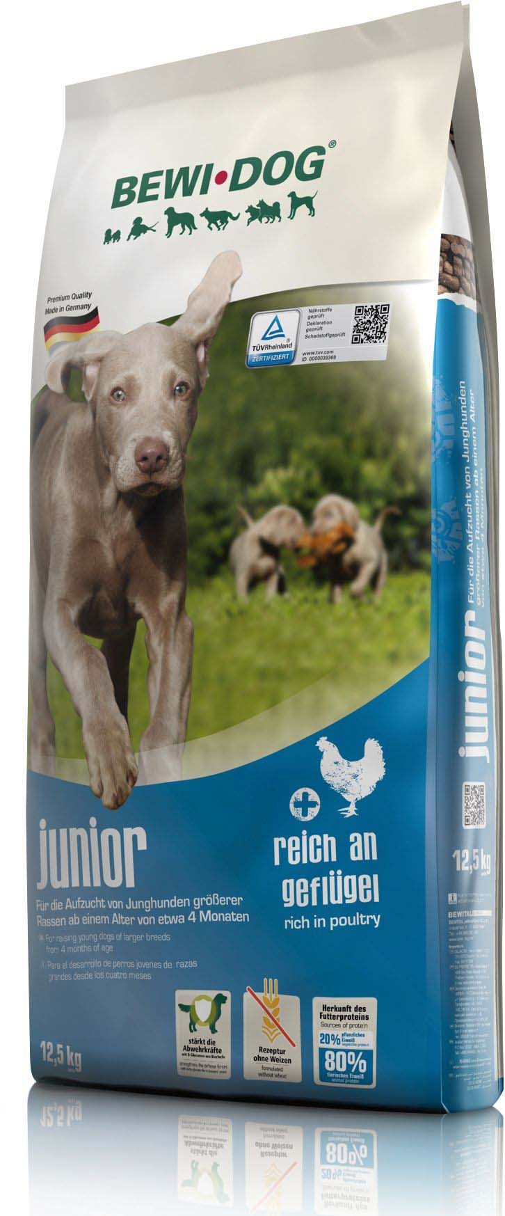 BEWI DOG Granule od piletine za velike mlade pse Junior, 12.5 kg