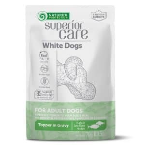 NATURE'S PROTECTION Hrana za pse White All Breed Tuna&Sea Bass, 70g