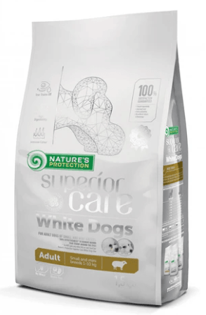 NATURE'S PROTECTION Hrana za pse White Adult, Sa jagnjetinom, 4kg