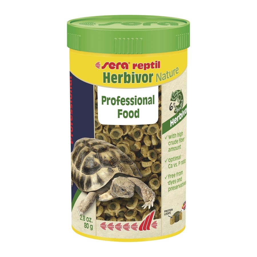 SERA Hrana za Biljojede Reptile Reptil Professional Herbivor Nature 80g, 250ml