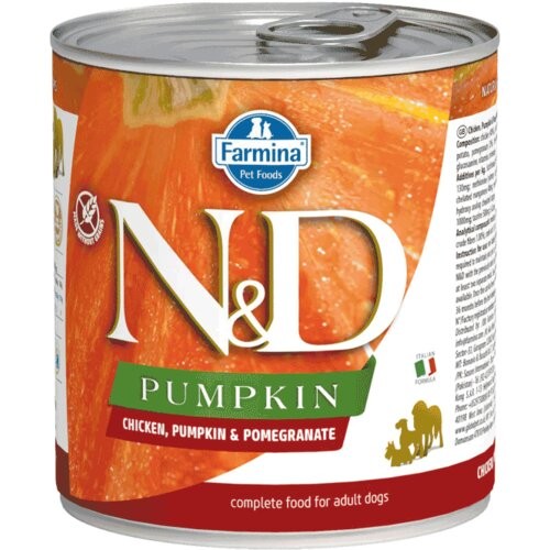 N&D Hrana za pse Pumpkin Puppy Dog Chicken, Pumpkin and Pomegranate, 285g