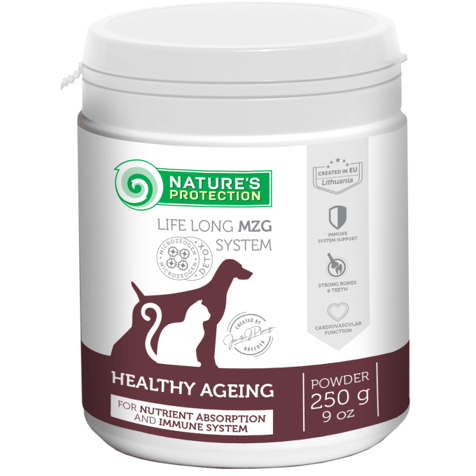 NATURE'S PROTECTION Suplementi za pse Healthy Aging Formula, 250g