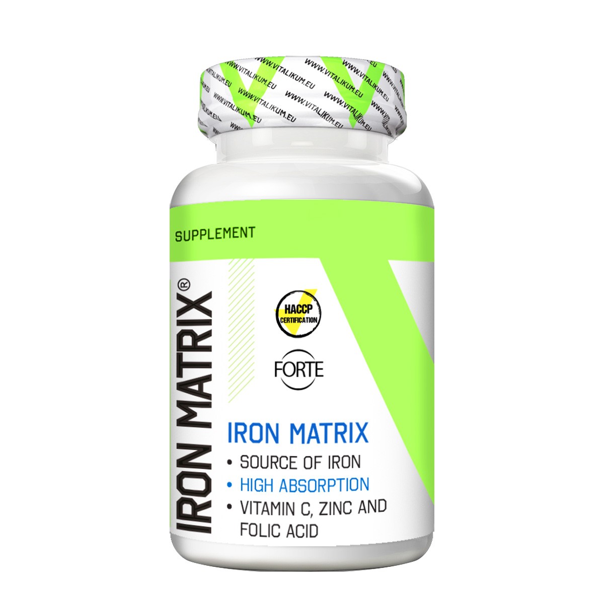 VITALIKUM Gvožđe Iron matrix, 90 tableta