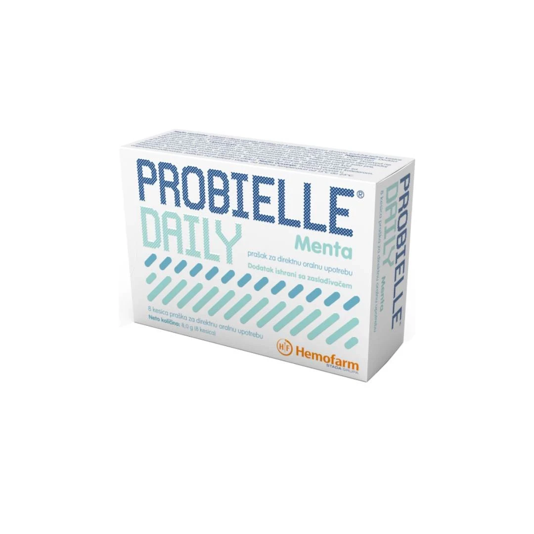 HEMOFARM Probiotik Probielle Daily, Menta, 8 kesica