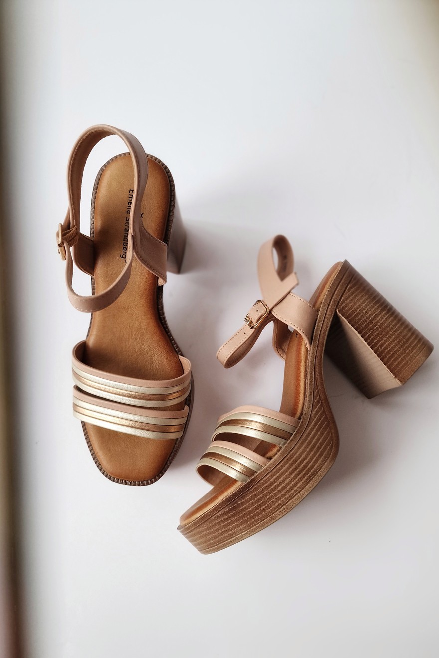 EMELIE STRANDBERG Ženske salonke Venecija, Krem