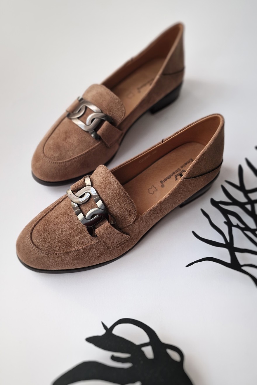 Ženske mokasine, Braon