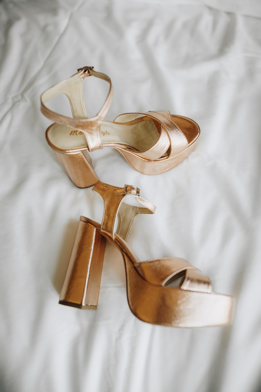 Ženske sandale Marina, Bronzane boje