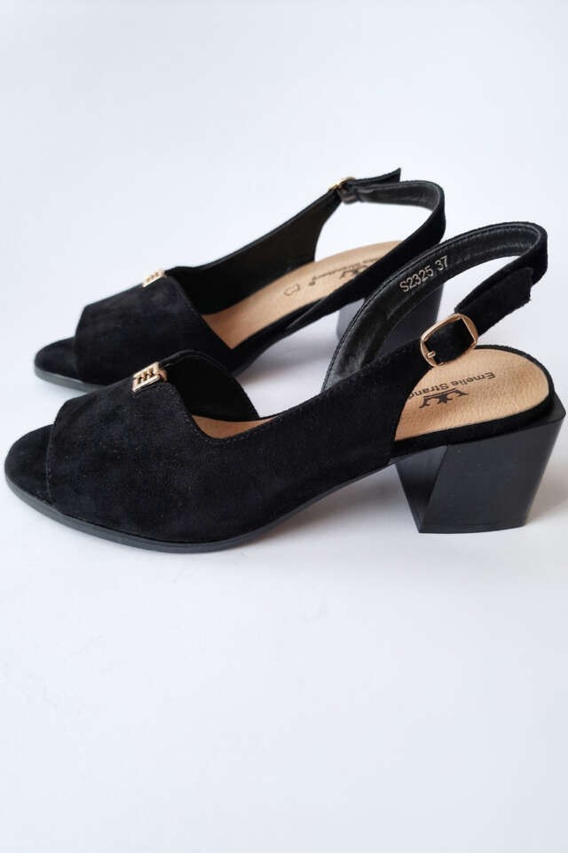 Ženske sandale, Crne