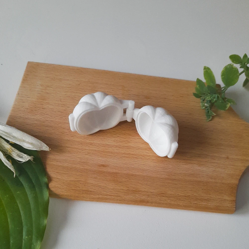 KREATIVNI SLATKIŠI Modla za izradu popsa Bundeva, 4 cm, Bela