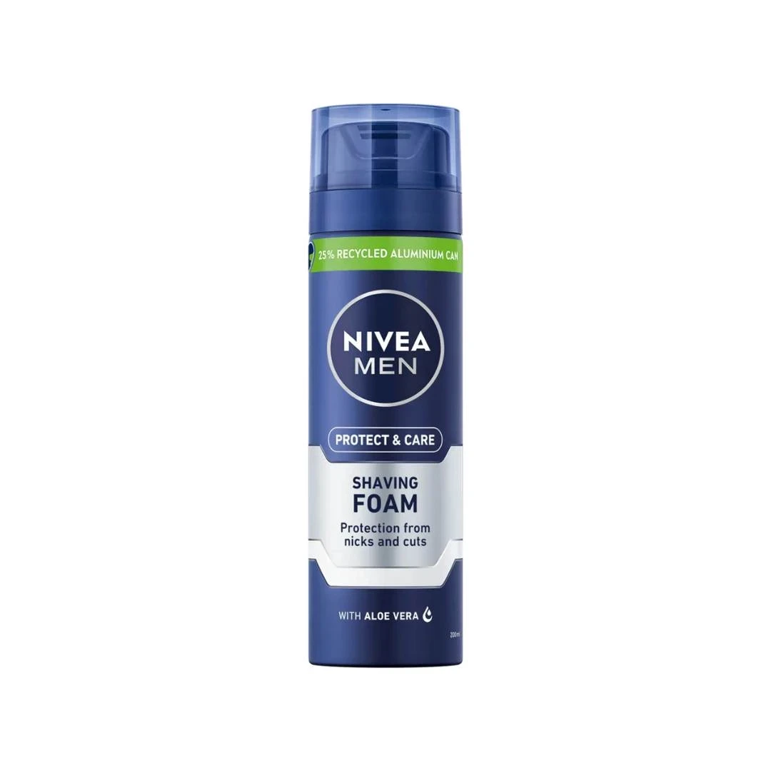 NIVEA Men Pena za brijanje Protect&Care, 200 ml